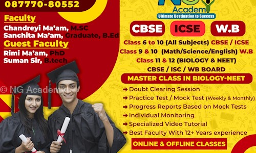 NG Academy - School Tuitions in South Dumdum, Kolkata