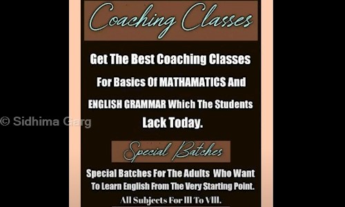 Sidhima Garg - School Tuitions in Sector 67, Mohali