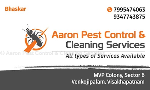 Aaron pest control and cleaning services  - Pest Control in MVP Colony, Visakhapatnam