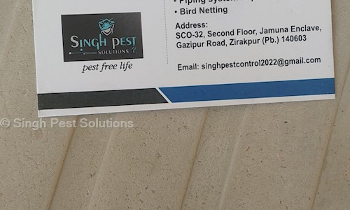 Singh Pest Solutions - Pest Control in Zirakpur Road, Zirakpur