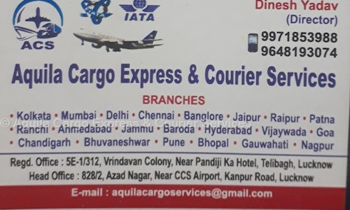 Aquila Cargo Express & Courier Services - Packers and Movers in Amausi, Lucknow