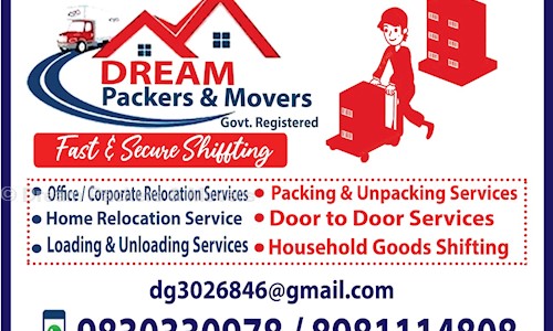 Dream Packers & Movers - Packers and Movers in Dum Dum, Kolkata