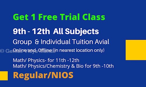 Genius Vidya Mandir  - School Tuitions in Kamla Nagar, Delhi