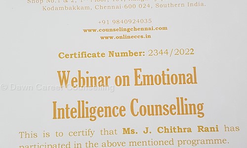 Dawn Career Counselling - Job Training in Velachery, Chennai