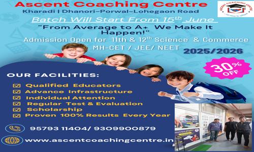 Ascent Coaching Centre - School Tuitions in Kharadi, Pune