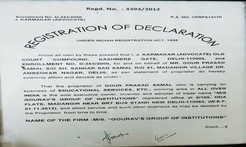 Gour Prasad Samal - School Tuitions in Madangir, Delhi