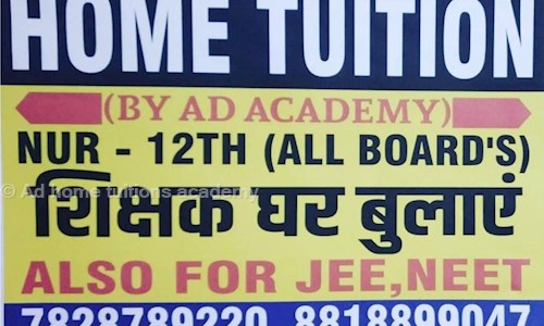 Ad home tuitions academy  - School Tuitions in Raipur, Raipur
