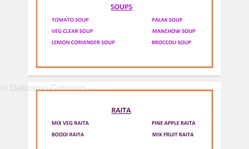 Delicious Caterers - Catering Services in Hadapsar, Pune