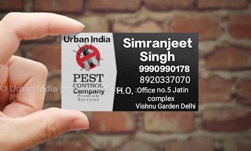 Urban India pest control co. - Pest Control in Vishnu Garden, Delhi