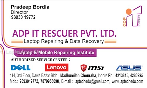 Laptech institute - Job Training in Indore H O, Indore