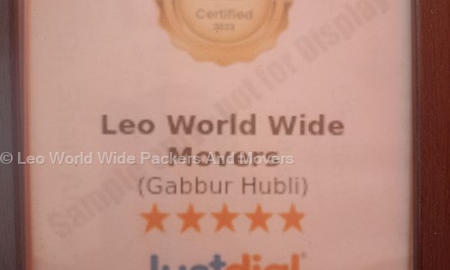 Leo World Wide Movers - Packers and Movers in Hubli City, Hubli