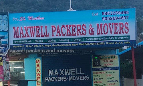 Maxwell packers and movers  - Packers and Movers in Kothapet, Mangalagiri