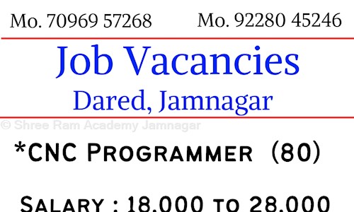 Shree Ram Academy Jamnagar - Job Training in Jamnagar, Jamnagar