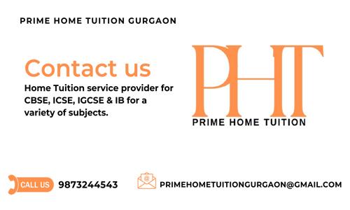 Prime Home Tuition Gurgaon - School Tuitions in DLF Phase 1, Gurgaon