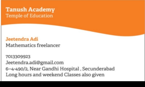 Tanush Home Tuitions - School Tuitions in Alwal, Hyderabad