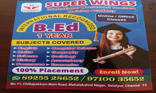 Nandhini School tutions  - School Tuitions in Selaiyur, Chennai