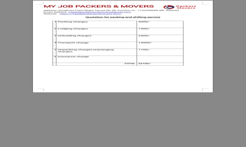 Shravan Packers and Movers - Packers and Movers in Sangariya, Jodhpur