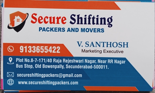 Secure Shifting - Packers and Movers in Begumpet, Hyderabad