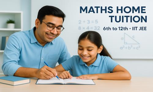 Maths Home Tuition  - School Tuitions in Chhatarpur, Delhi