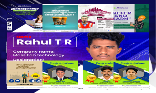 Al Salama School of Safety Studies Thrissur | Nebosh Course - Job Training in Kadukutty, Thrissur