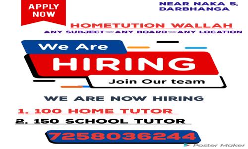  HomeTution Wallah, Darbhanga - School Tuitions in Donar, Darbhanga