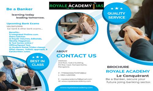 Royale Academy IAS - School Tuitions in Pandeshwar, Mangalore