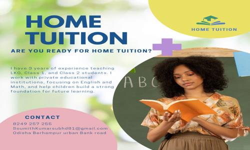 Home tuition - School Tuitions in Satya Narayan Temple Road, Baharampur