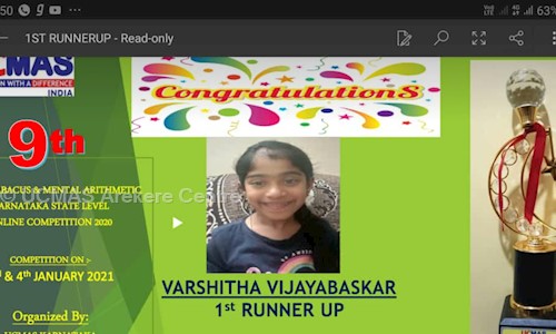 UCMAS Arekere Centre - School Tuitions in JP Nagar, Bangalore