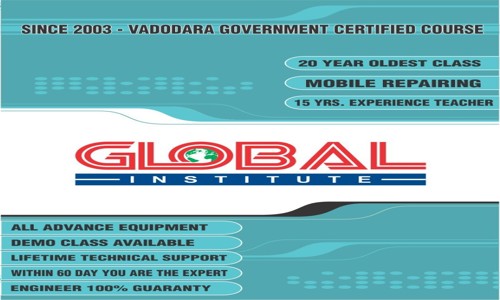 Global Institute of Cell Phone & Information Technology - Job Training in Sayajigunj, Vadodara