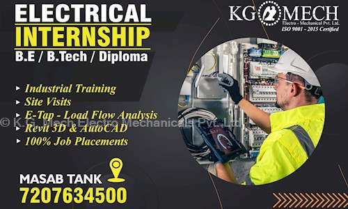 K.G. Mech Electro Mechanicals Pvt. Ltd. - Job Training in Masab Tank, Hyderabad