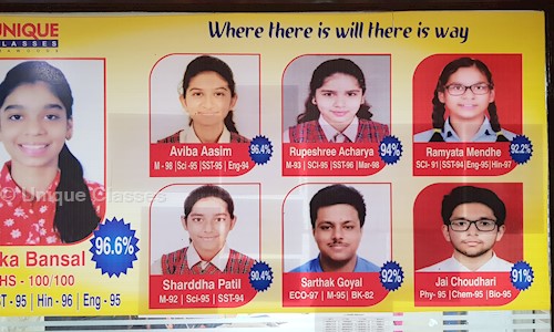 Unique Classes - School Tuitions in Seawoods, Mumbai