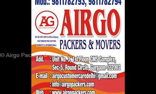 Airgo Packers and Movers - Packers and Movers in Bharthal, Delhi