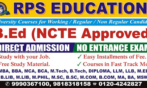 RPSEducations - Distance Education in Jagat Farm, Greater Noida