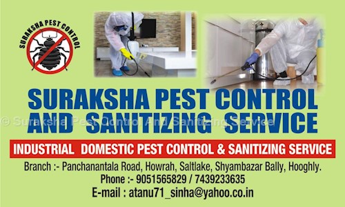 Suraksha Pest Control And Sanitizing Service - Pest Control in Bally, Howrah