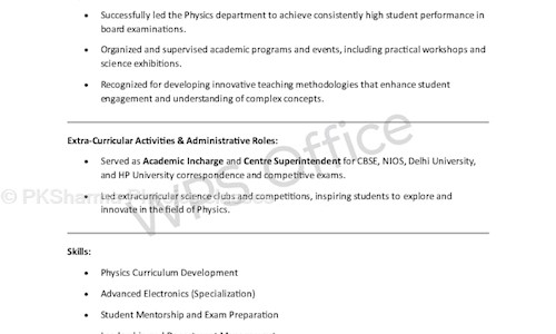 PKSharma Physics classes - School Tuitions in Shahdara, Delhi