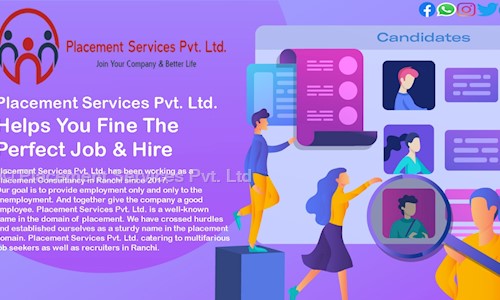 Placement Services Pvt. Ltd. - Job Training in Firayalal Chowk, Ranchi