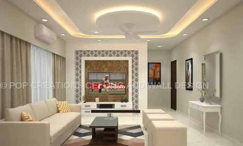 POP CREATIONS CELLING AND WALL DESIGN  - Interior Designers & Decorators in Nari Village, Nagpur