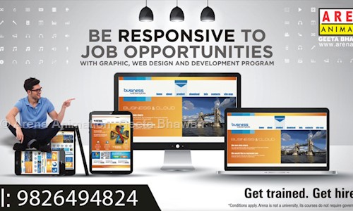 Arena Animation Geeta Bhawan - Job Training in Manorama Ganj, Indore