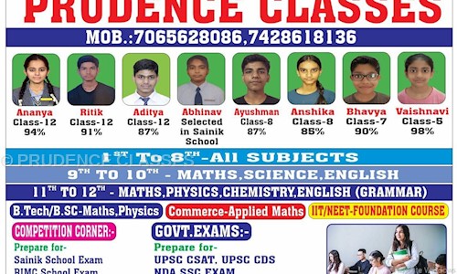 PRUDENCE CLASSES  - School Tuitions in Pratap Vihar, Ghaziabad