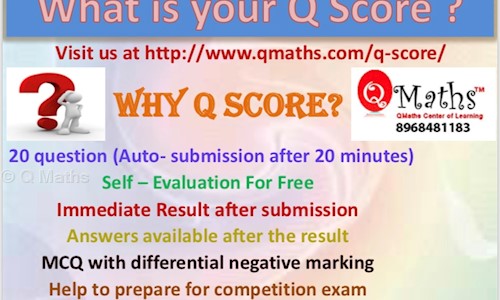 Q Maths - School Tuitions in Sector 38, Chandigarh