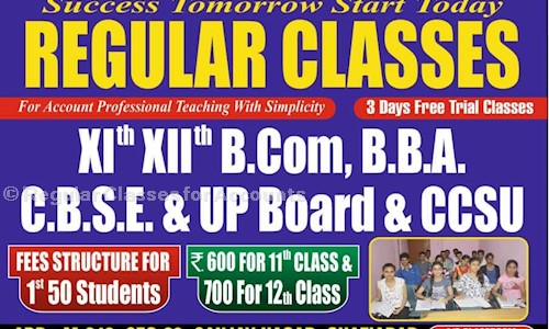 Regular Classes for Accounts - School Tuitions in Saunda, Ghaziabad