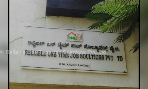 Reliable One Time Job Solutions Pvt. Ltd. - Pest Control in Kudlu Gate, Bangalore