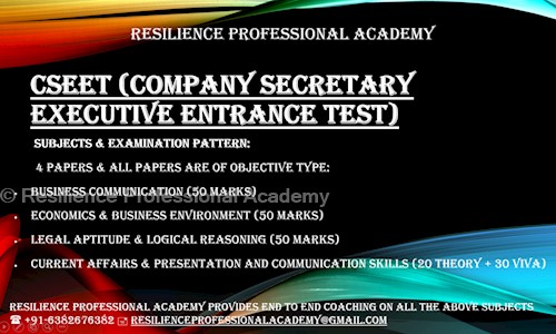 Resilience Professional Academy - Finance & Accounting tuitions in Kothrud 38, Pune
