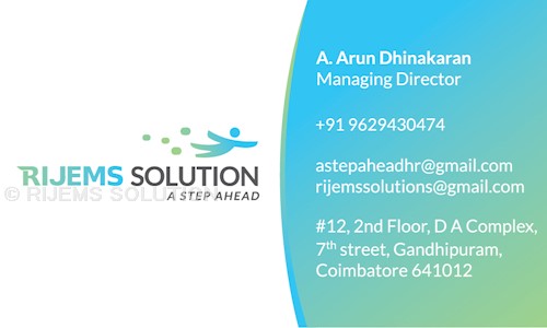 RIJEMS SOLUTION - Placement Consultancies in Gandhipuram, Coimbatore