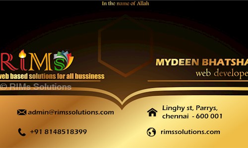 RIMs Solutions - Placement Consultancies in Parrys, Chennai