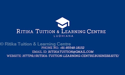 Ritika Tuition & Learning Centre - School Tuitions in Shaheed Bhagat Singh Nagar, Ludhiana