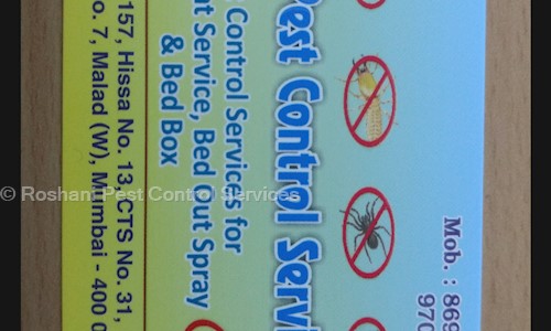 Roshani Pest Control Services - Pest Control in Malad West, Mumbai