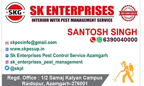 S. K. Enterprises - Pest Control in Raidopur, Azamgarh