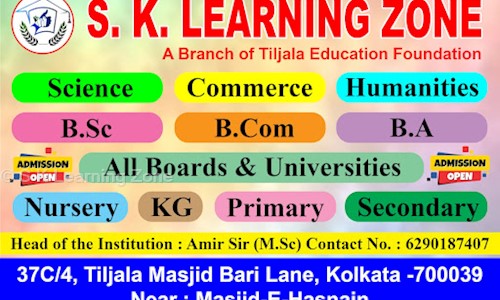 S K Learning Zone - School Tuitions in Tiljala, Kolkata