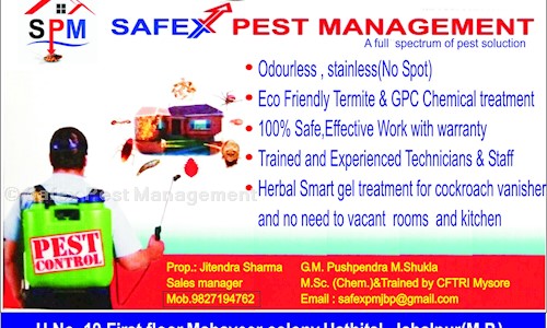 Safex Pest Management - Pest Control in Vijay Nagar, Jabalpur